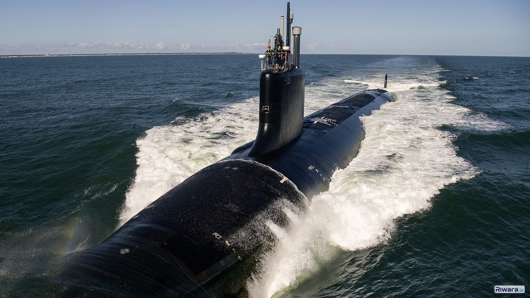 Kapal selam US Navy USS Massachusetts